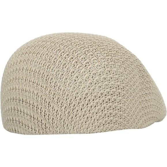 Men Breathable Mesh Summer Hat Newsboy Beret Ivy Cap Cabbie - Picture 4 of 5